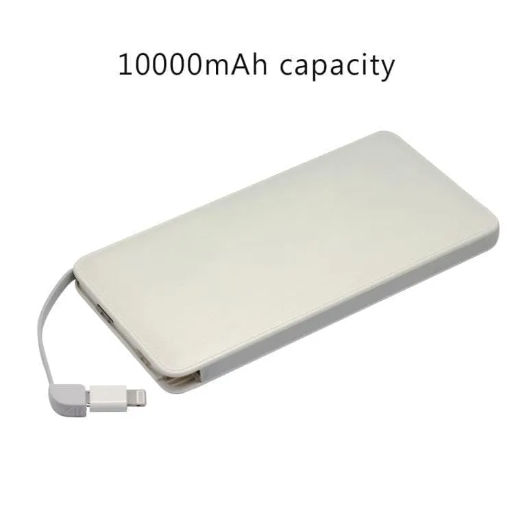 10000mah Leather Powerbank