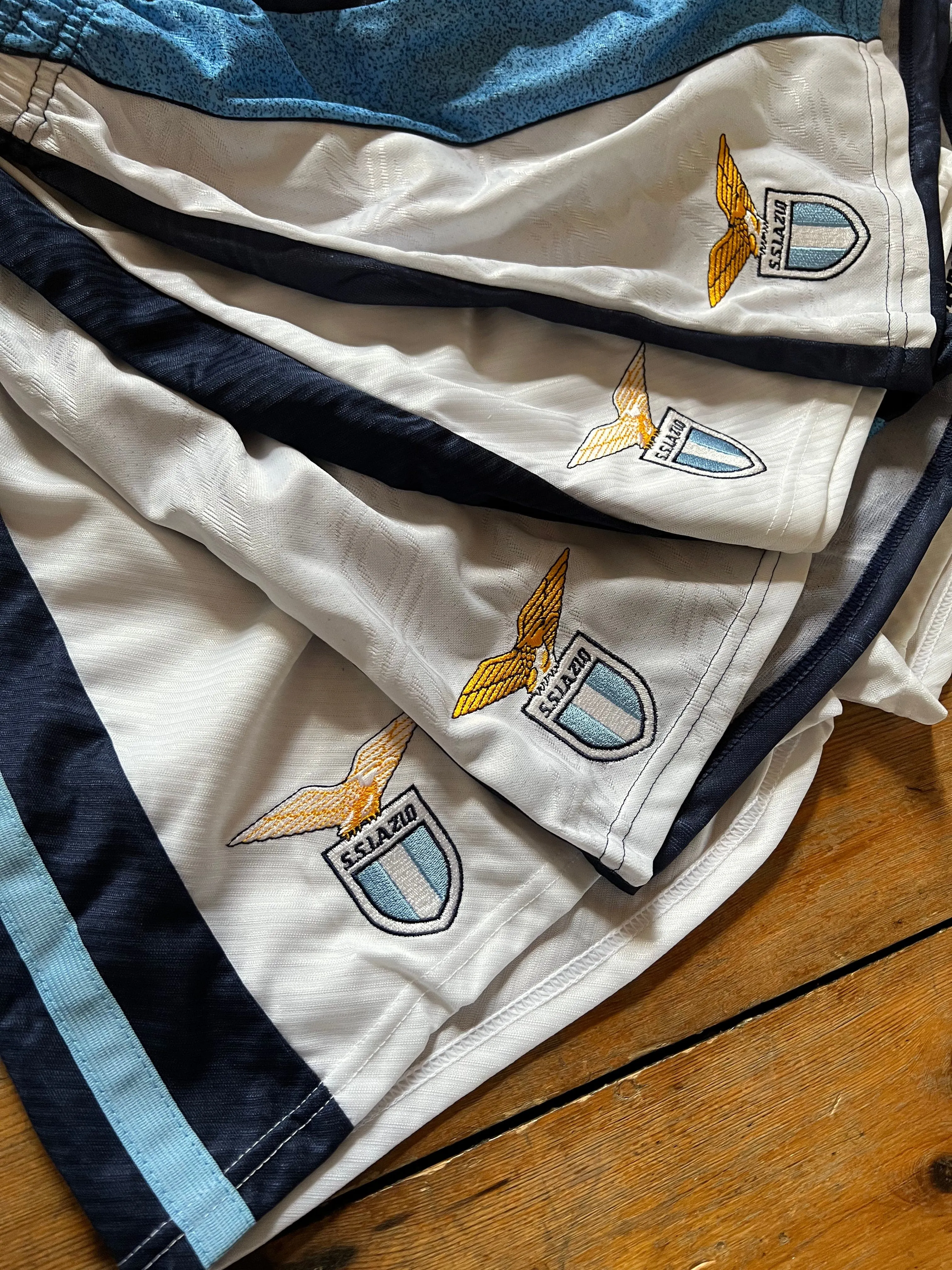 1994-96 Lazio Umbro home shorts M Excellent