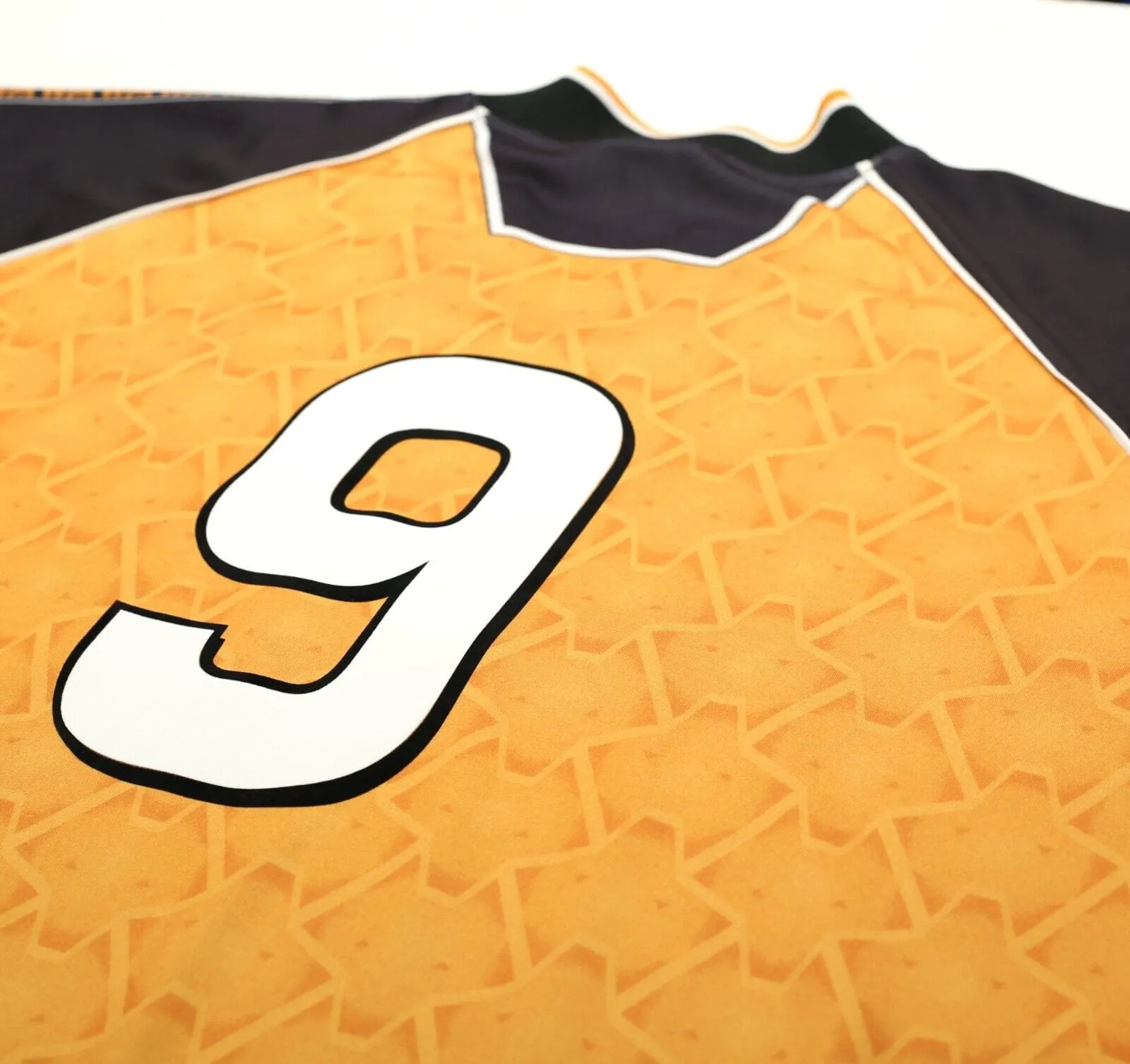 1996/98 BULL #9 Wolverhampton Wanderers PUMA Home Football Shirt (XL) Wolves