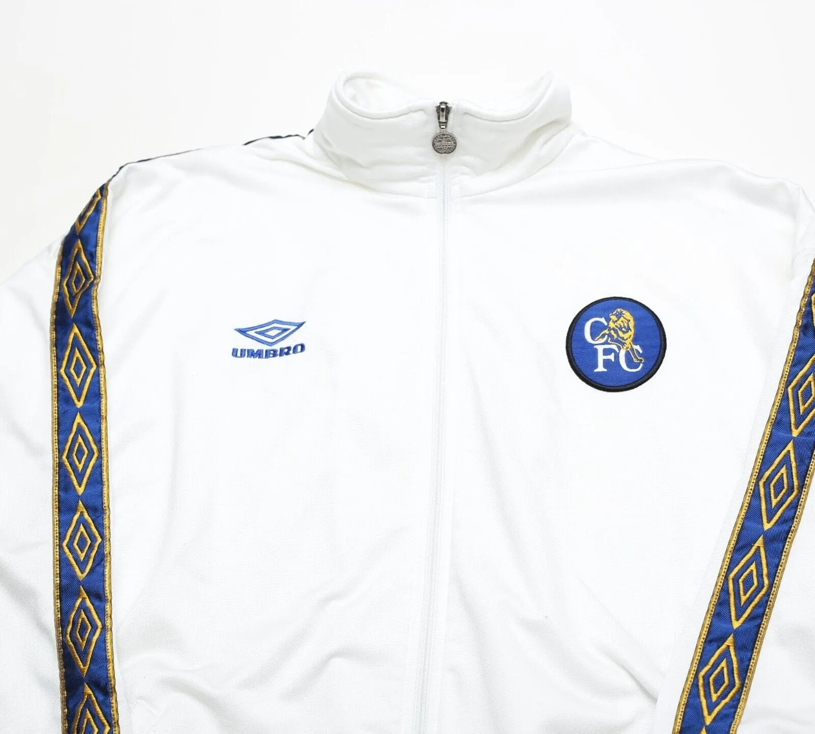 1997/99 CHELSEA Vintage Umbro Football Track Top Jacket (L)