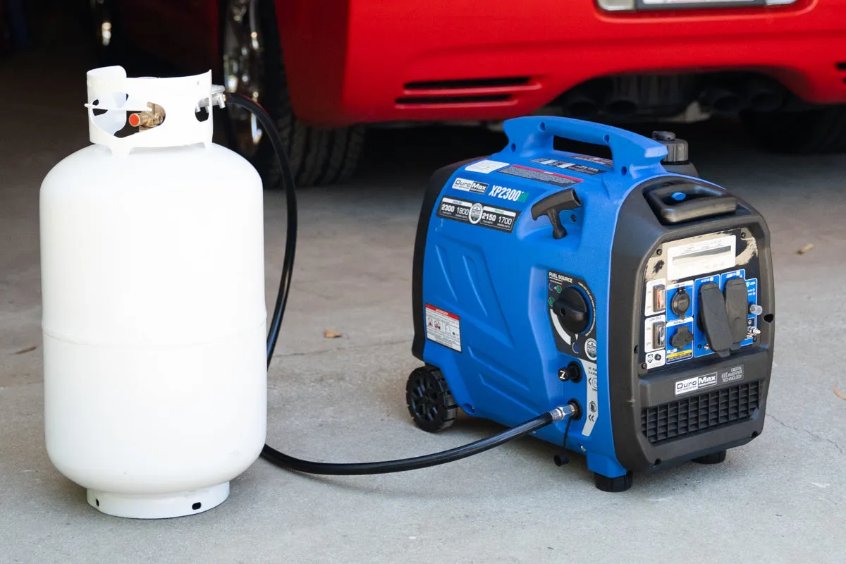 2,300 Watt Dual Fuel Portable Inverter Generator w/ CO Alert