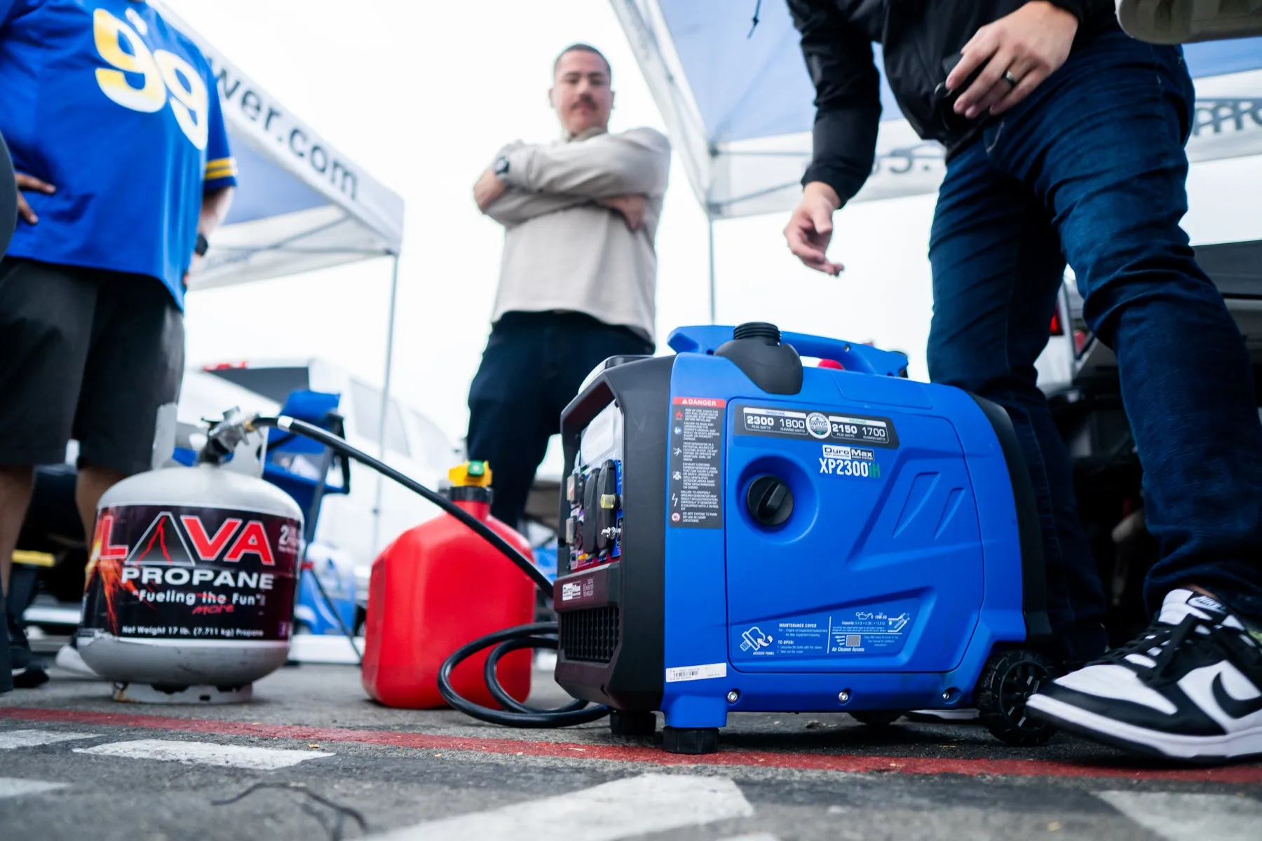 2,300 Watt Dual Fuel Portable Inverter Generator w/ CO Alert