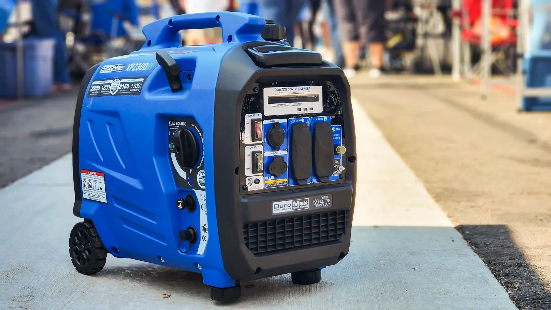 2,300 Watt Dual Fuel Portable Inverter Generator w/ CO Alert