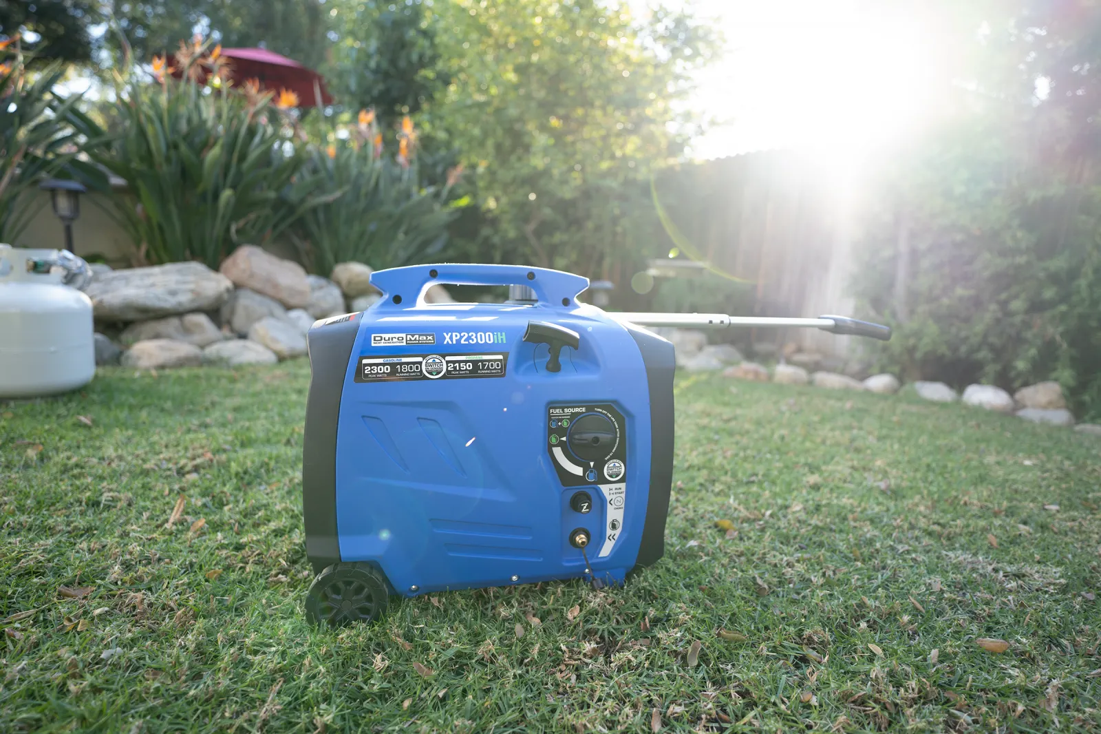 2,300 Watt Dual Fuel Portable Inverter Generator w/ CO Alert