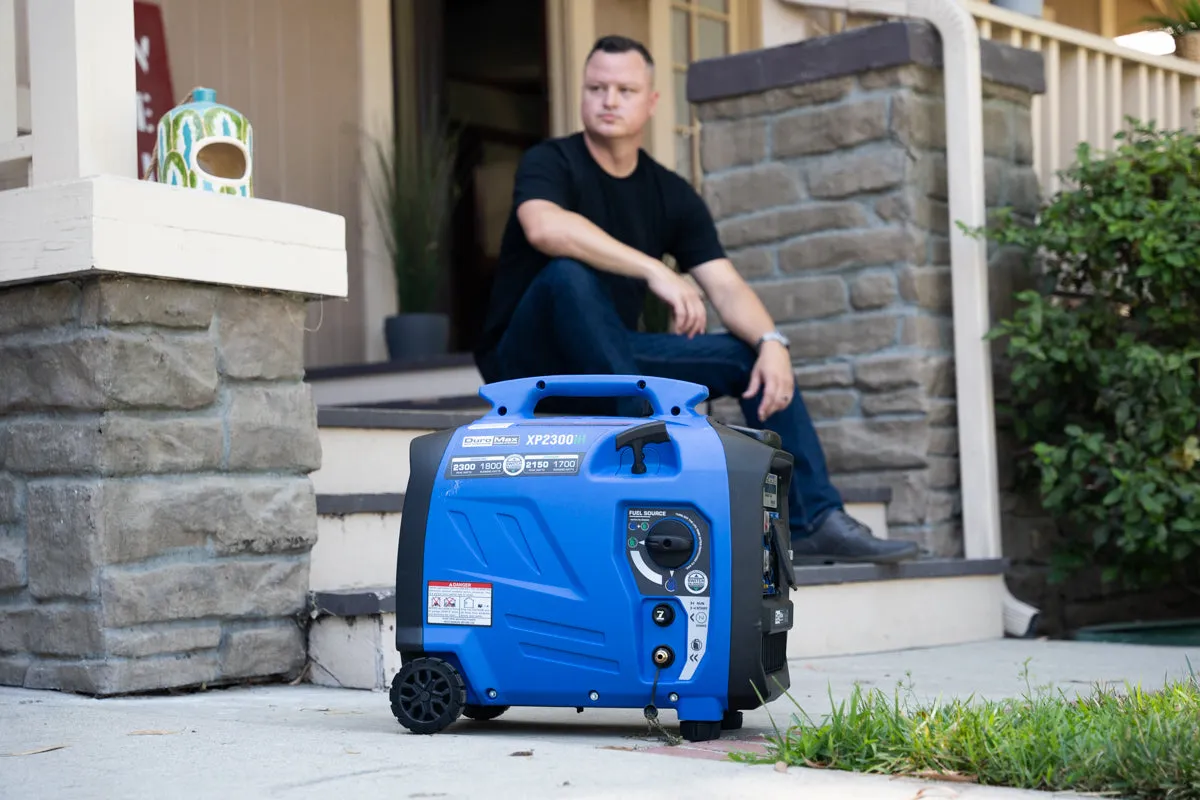 2,300 Watt Dual Fuel Portable Inverter Generator w/ CO Alert