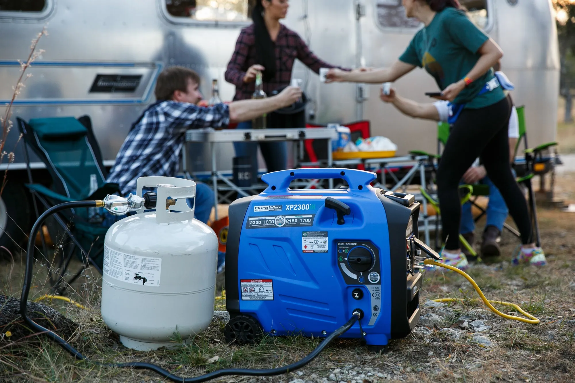 2,300 Watt Dual Fuel Portable Inverter Generator w/ CO Alert