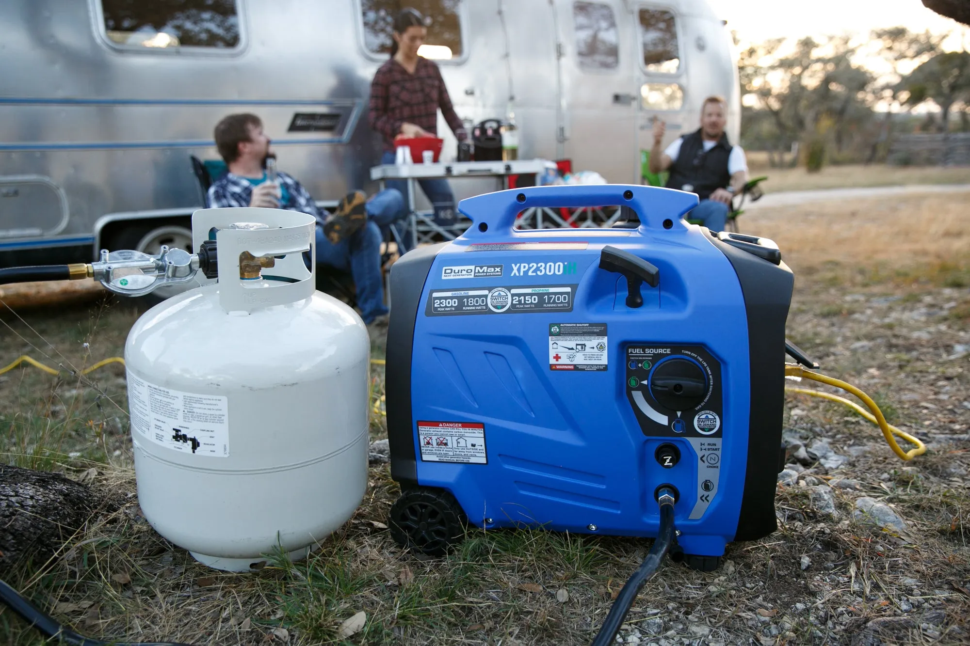 2,300 Watt Dual Fuel Portable Inverter Generator w/ CO Alert