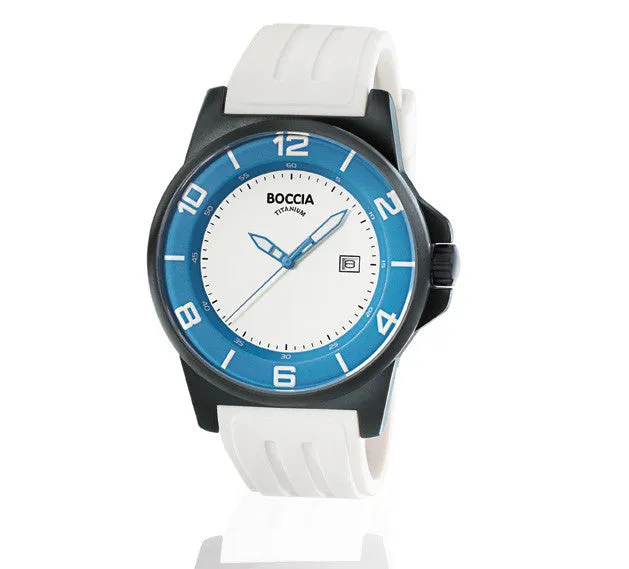 3535-49 Mens Boccia id. Titanium Watch