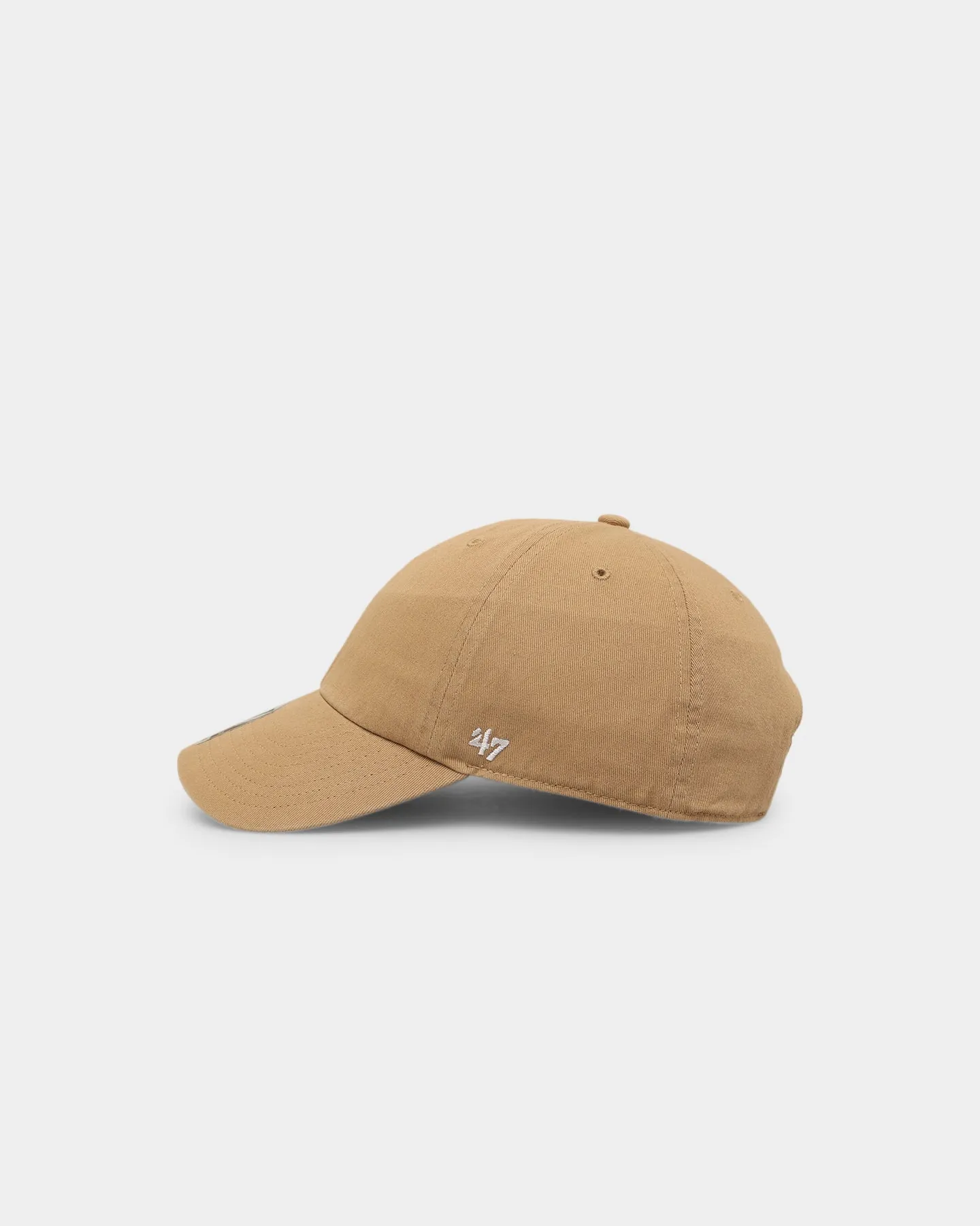 47 Brand Flat 47 Clean Up Strapback Khaki