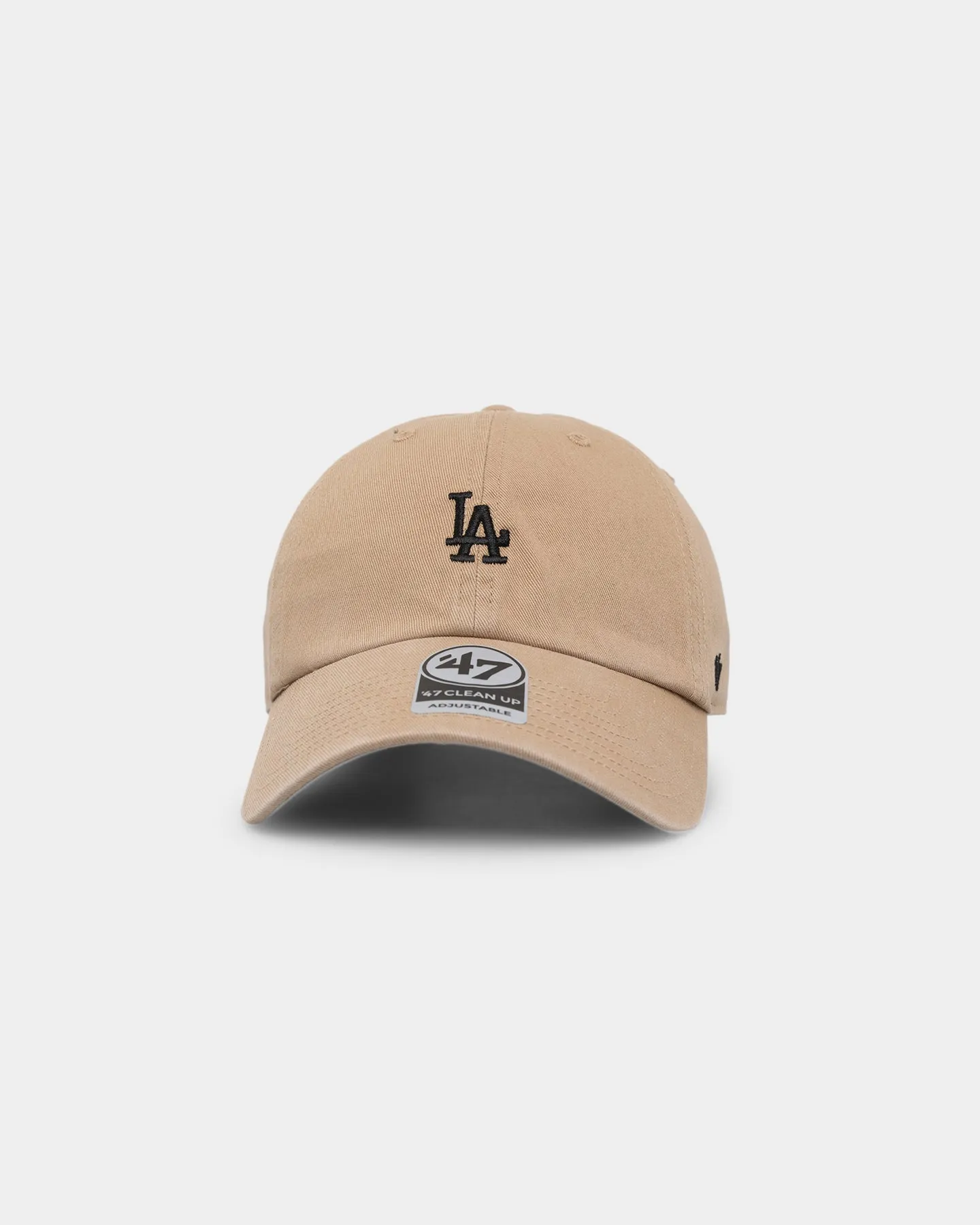 47 Brand Men's Los Angeles Dodgers '47 Clean Up Strapback Khaki