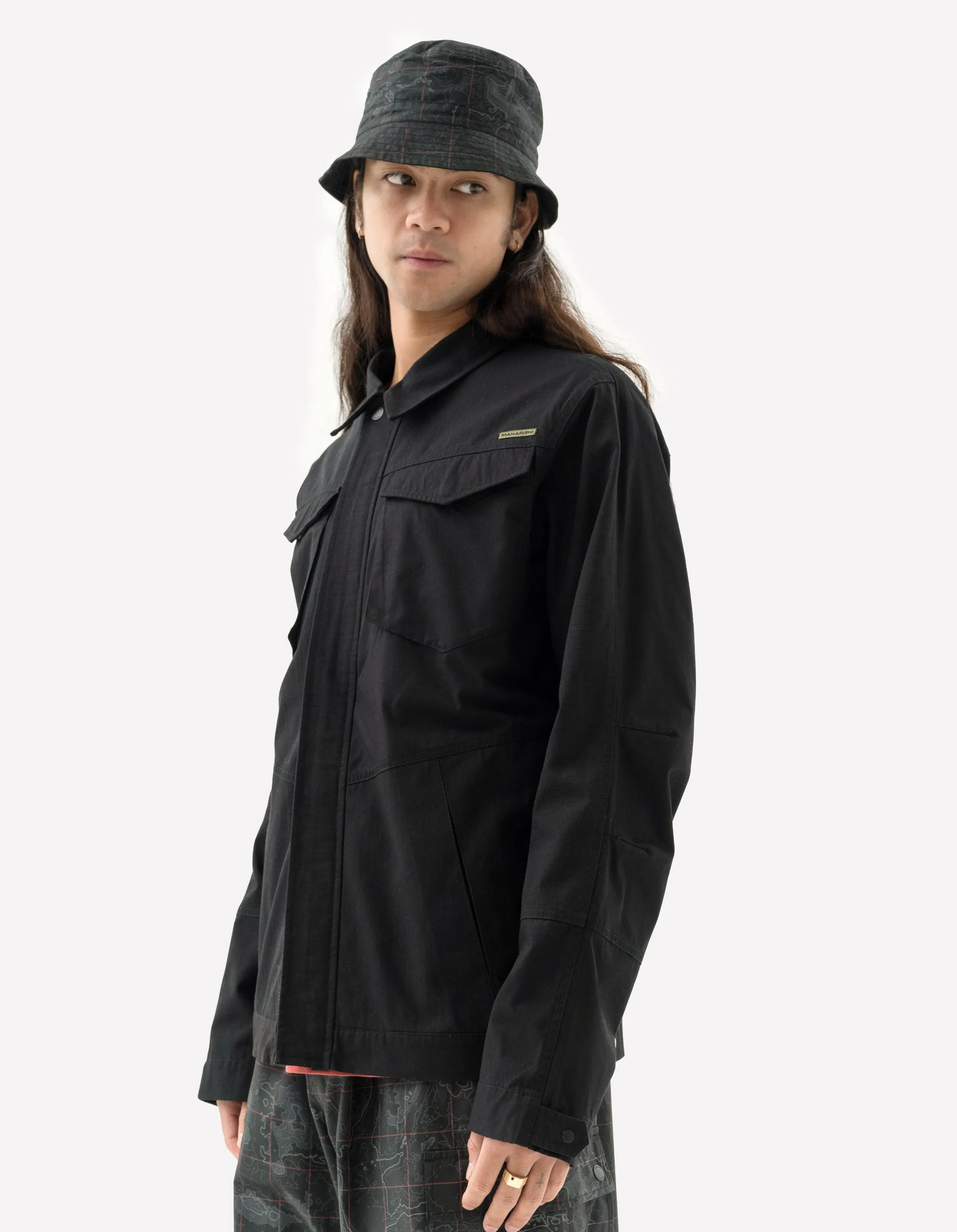 5214 Cordura Simtex WR Cargo Jacket Black