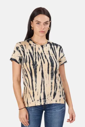 70s Loose Tee Tiger Dye