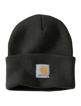 A18 Knit Cuffed Beanie - Black