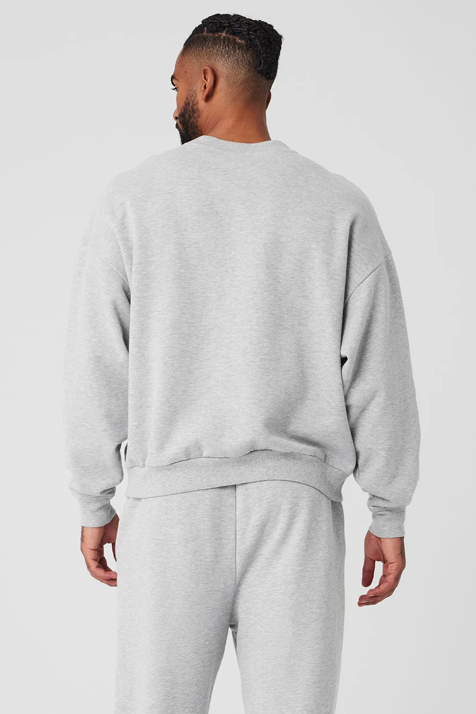 Accolade Crew Neck Pullover - Athletic Heather Grey