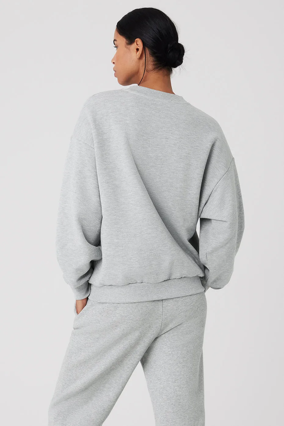 Accolade Crew Neck Pullover - Athletic Heather Grey