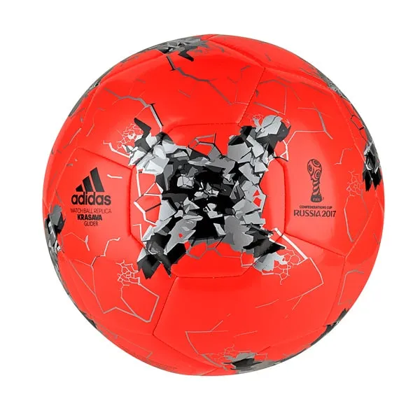 adidas Confederations Top Glider Ball Orange Red/Black/Grey