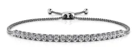 Adjustable Diamond Dreams Bracelet Diamond  with 1.79 ct.(finished) 2.75mm