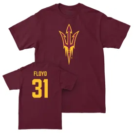 Arizona State Football Maroon Legacy Tee - Kanyon Floyd