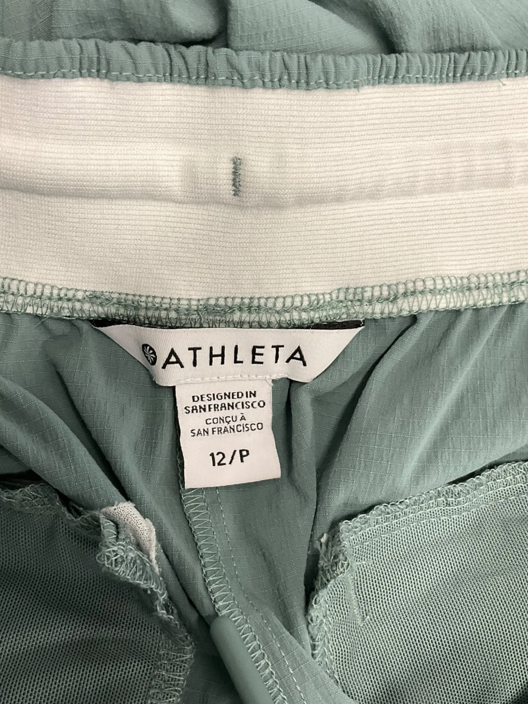 Athletic Pants By Athleta In Green, Size: L