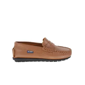 ATLANTA MOCASSIN RUST PENNY LOAFER