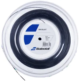 Babolat 243101 RPM Blast Tennis String Reel - Black (200M)