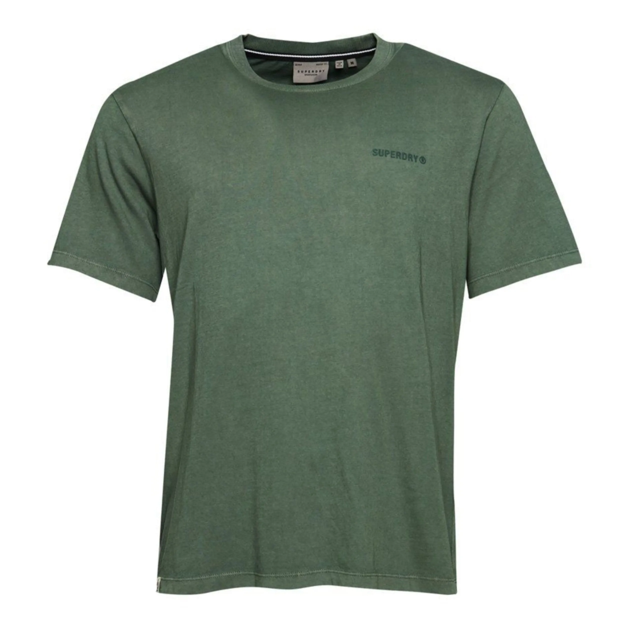 Balsam Green Overdyed Logo Loose T-Shirt