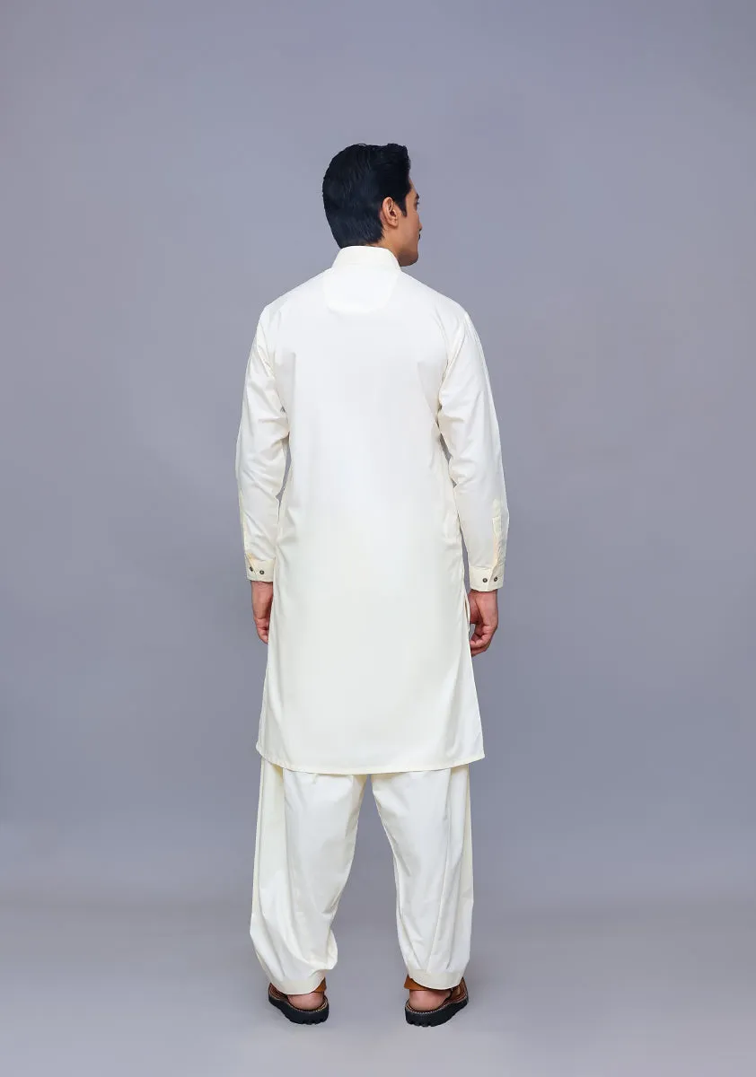 Basic Poly Viscose Maluki Vanilla Ice Classic Fit Suit