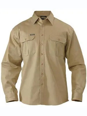 Bisley Original Cotton Drill Long Sleeve Shirt BS6433