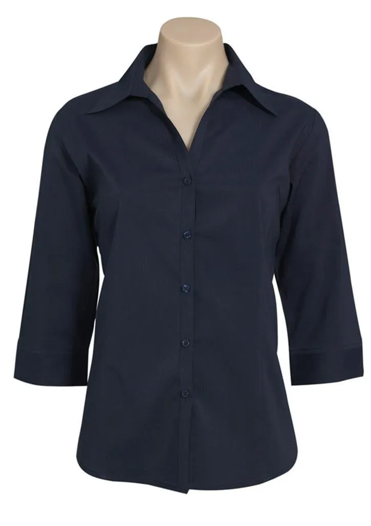 Biz Collection Womens Metro Shirt 3/4 Sleeve (LB7300)