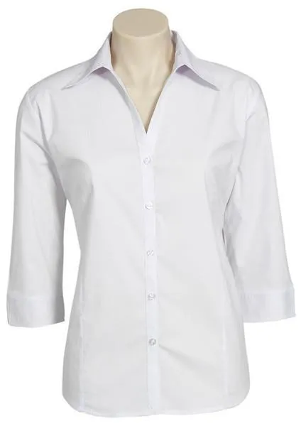 Biz Collection Womens Metro Shirt 3/4 Sleeve (LB7300)