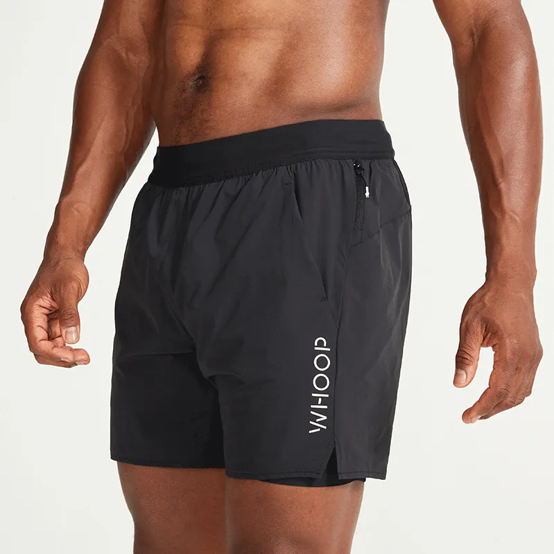 Black ANY-WEAR™ Logo Short | Smart Apparel