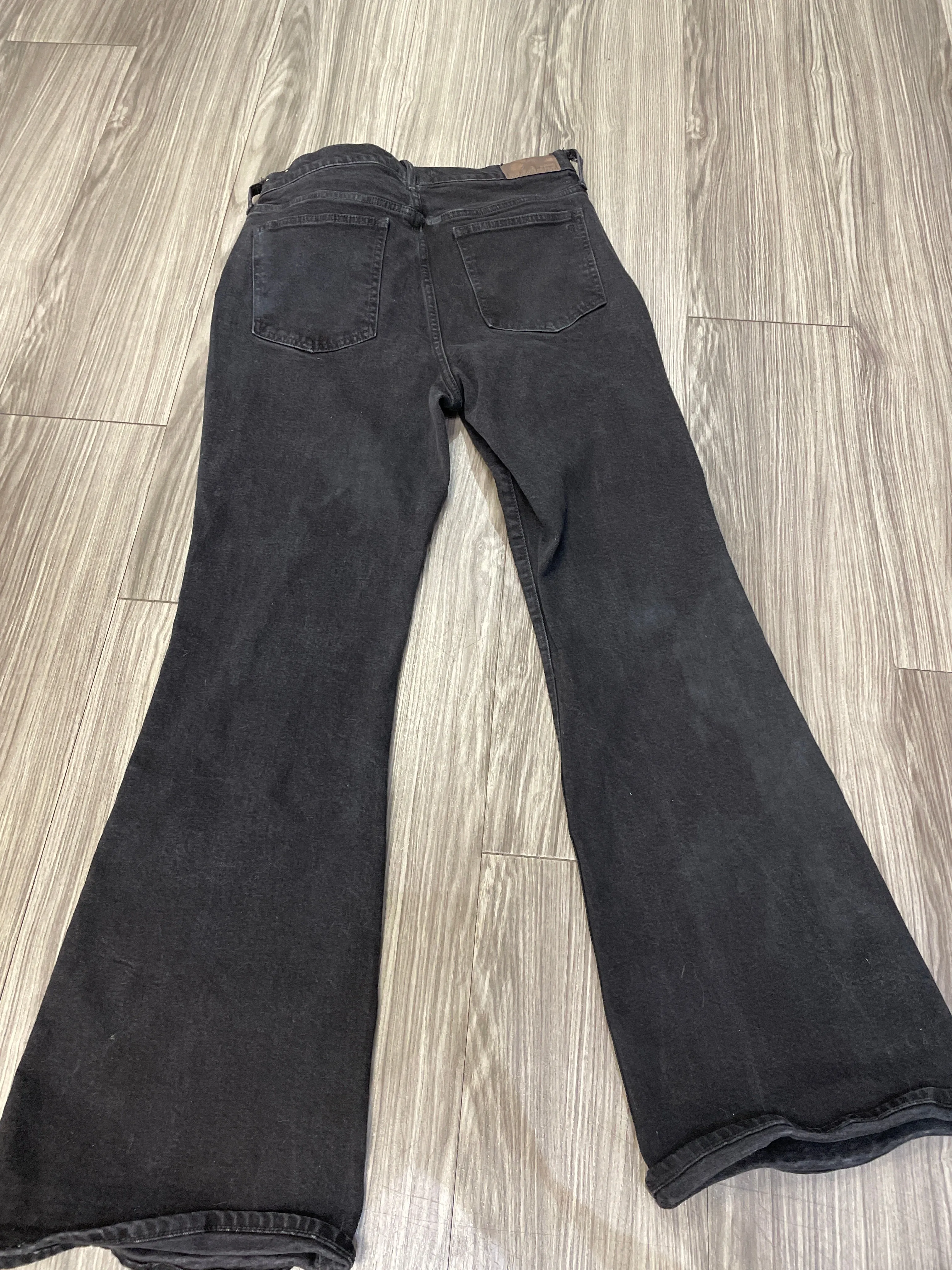 Black Jeans Boot Cut Madewell, Size 8