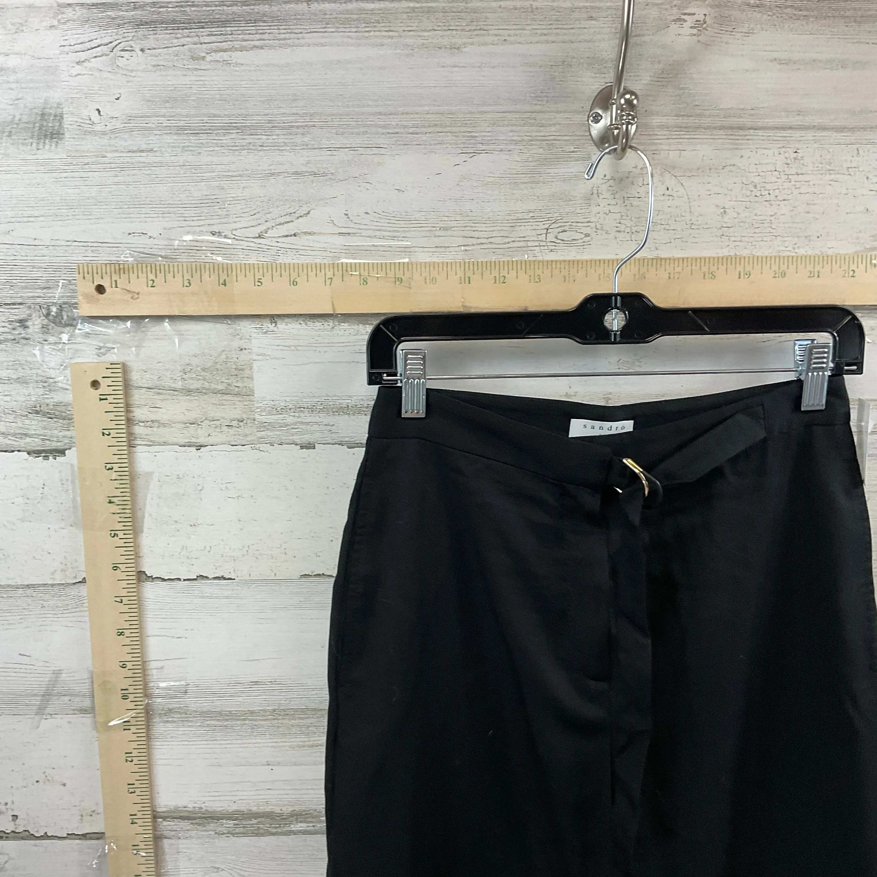 Black Pants Dress Sandro, Size 4