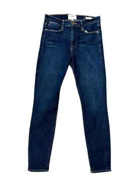 Blue Denim Jeans Skinny Frame, Size 4