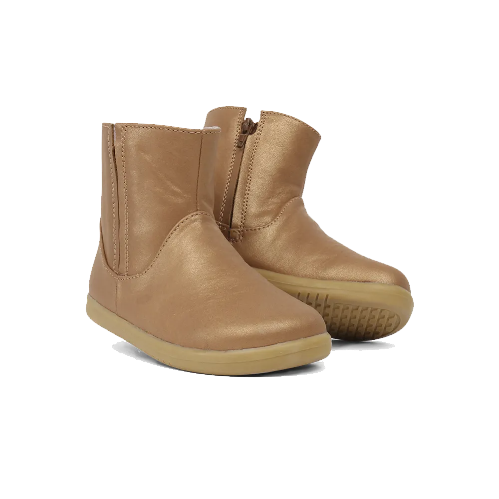 Bobux I-Walk Shire Boot Kids Caramel Shimmer