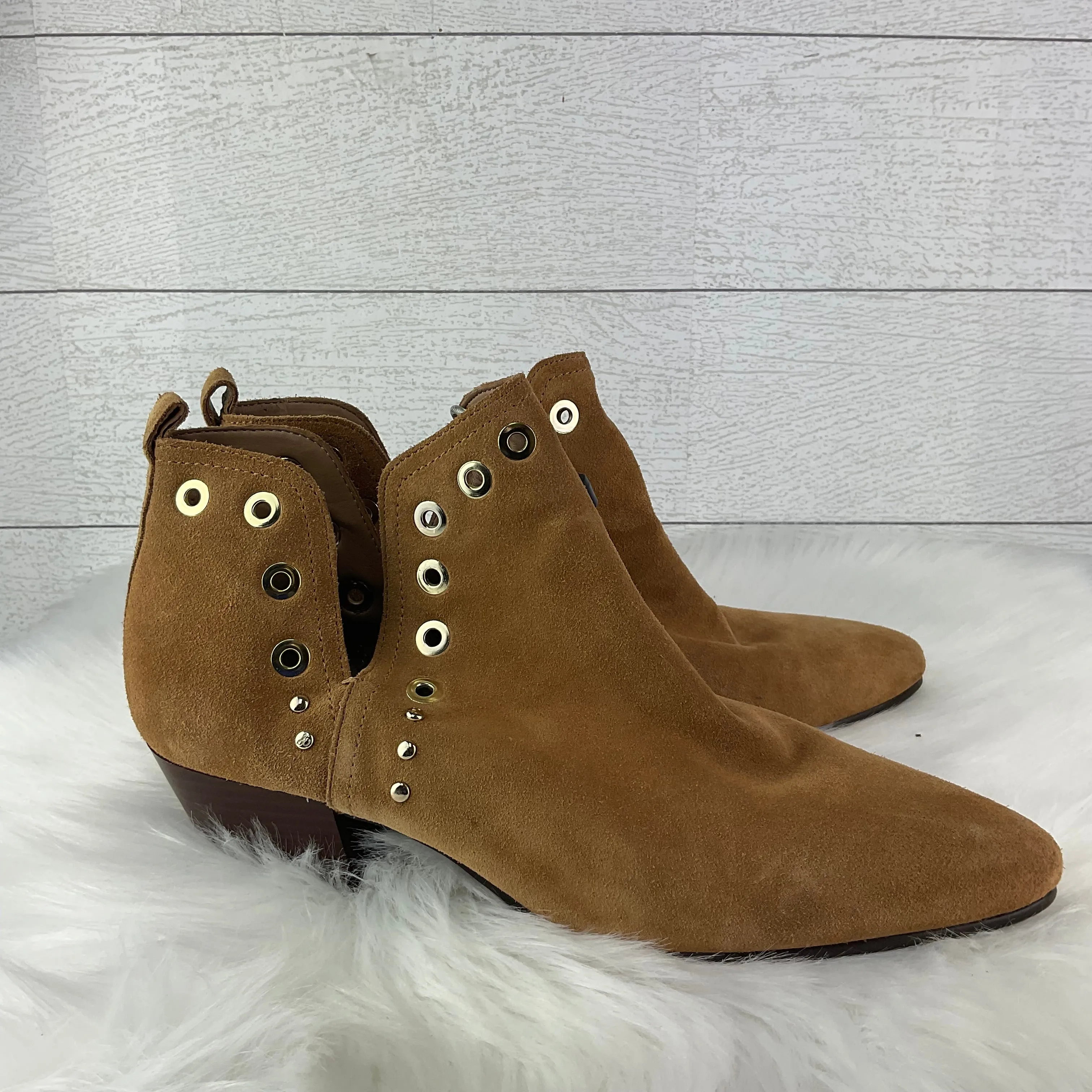 Boots Designer By Sam Edelman In Tan, Size: 11