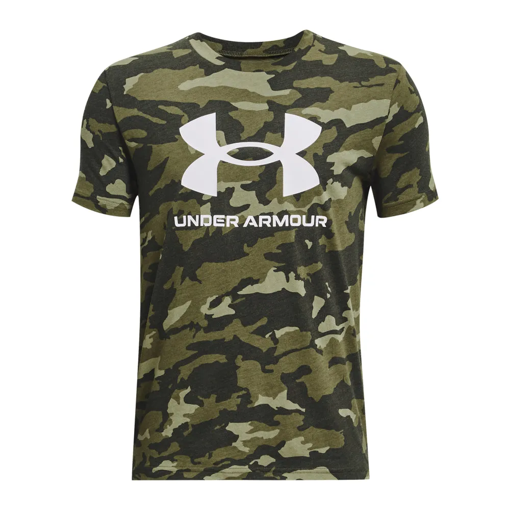 Boys' Under Armour Youth Sportstyle Logo T-Shirt