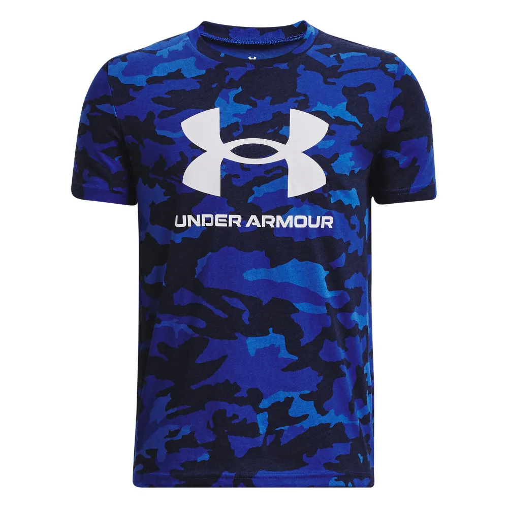 Boys' Under Armour Youth Sportstyle Logo T-Shirt