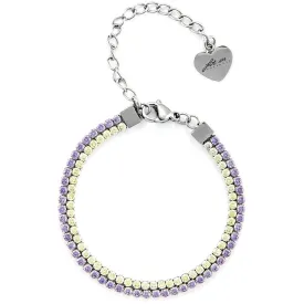 Bracciale tennis in acciaio Cesare Paciotti 4US 4UBR6333W