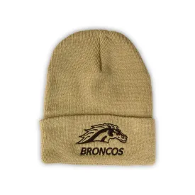 Broncos Camel Beanie