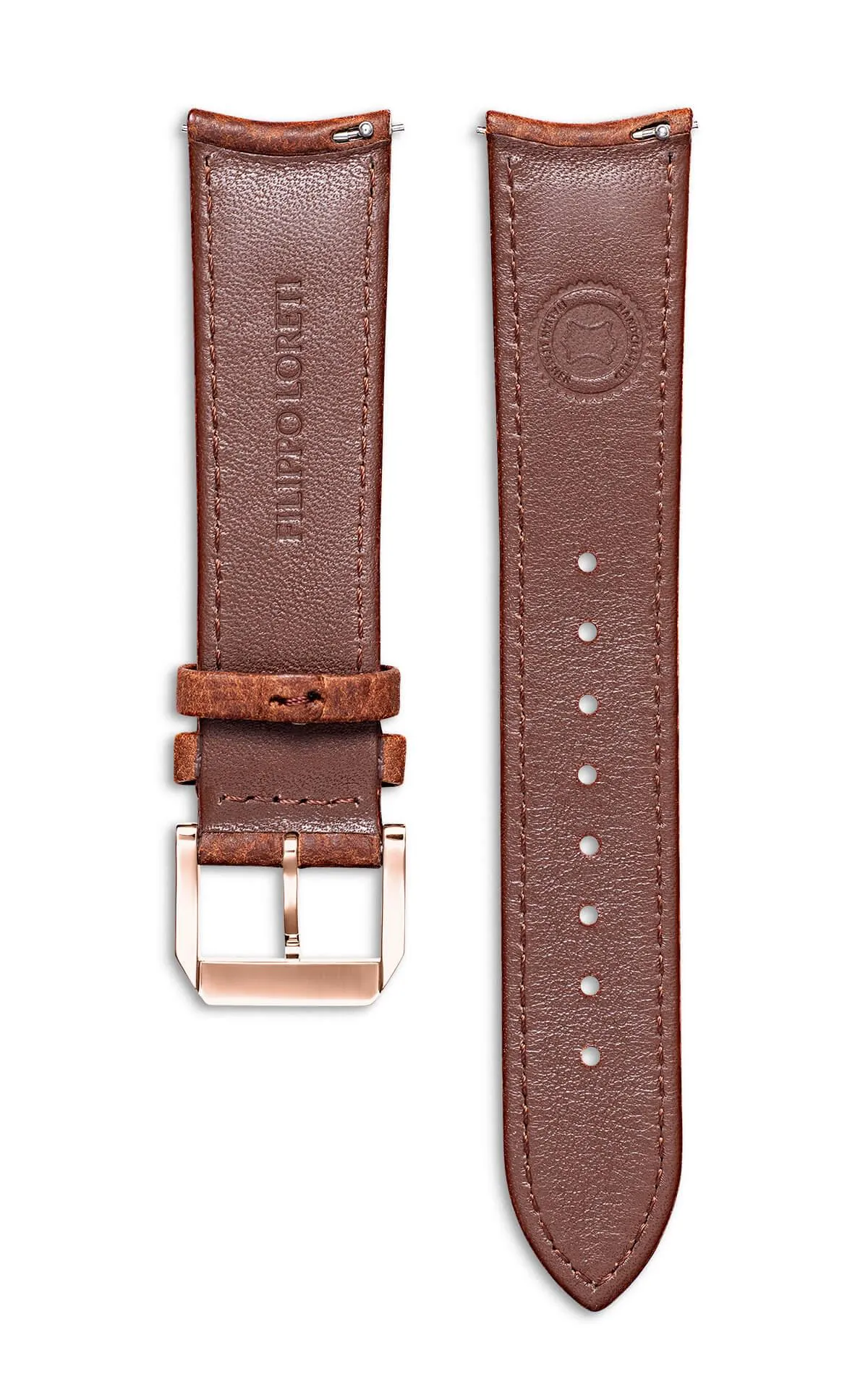 Brown Italian Leather Strap draft