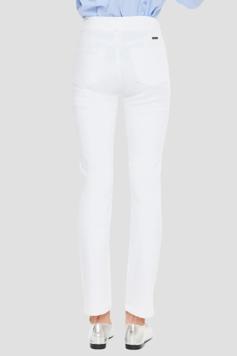 Cadence Ultra High Rise Slim Straight Leg Jeans