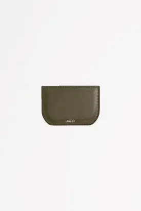 Calepin Card Holder - Khaki Moss