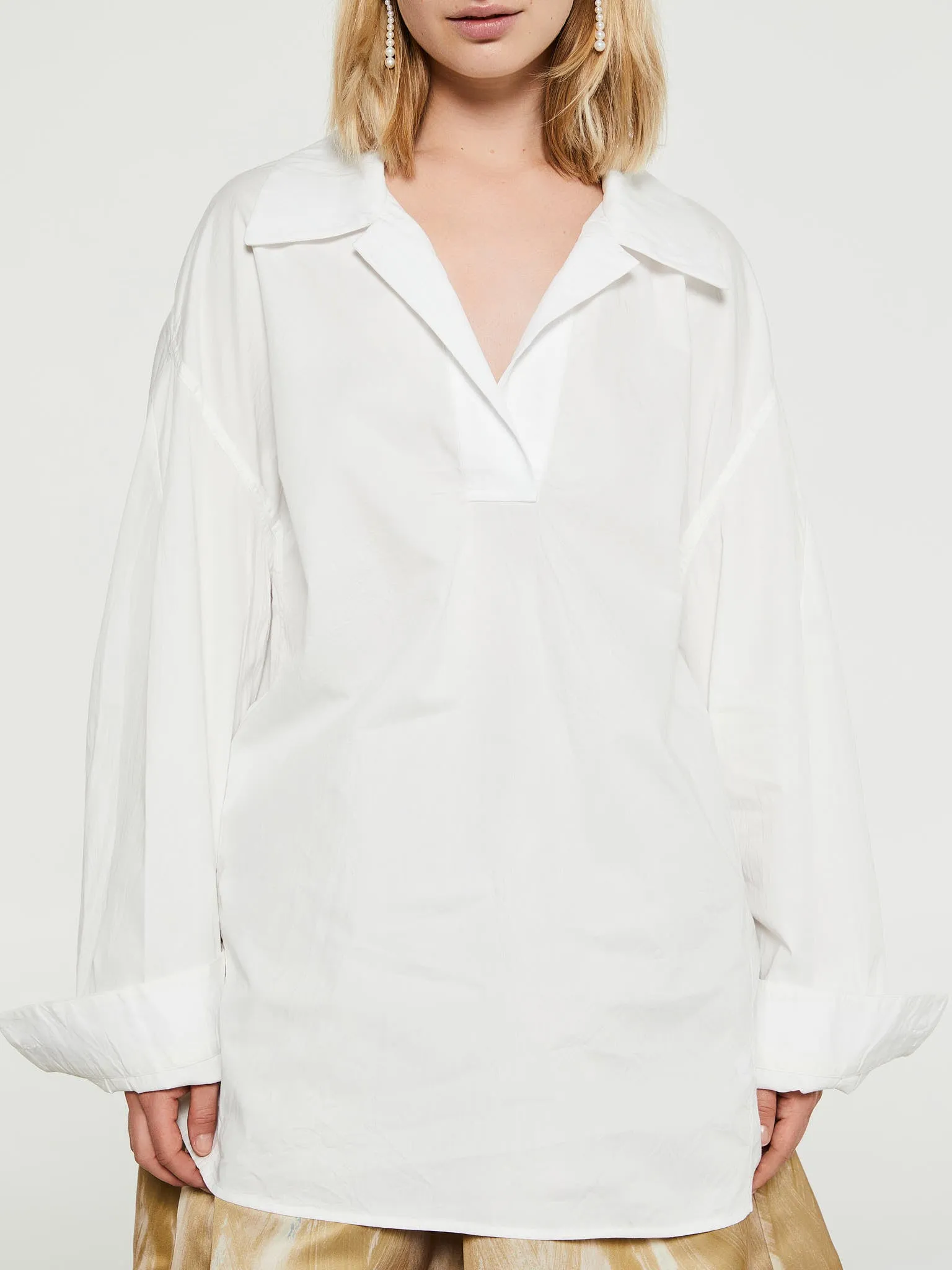 Camis Shirt in Off White