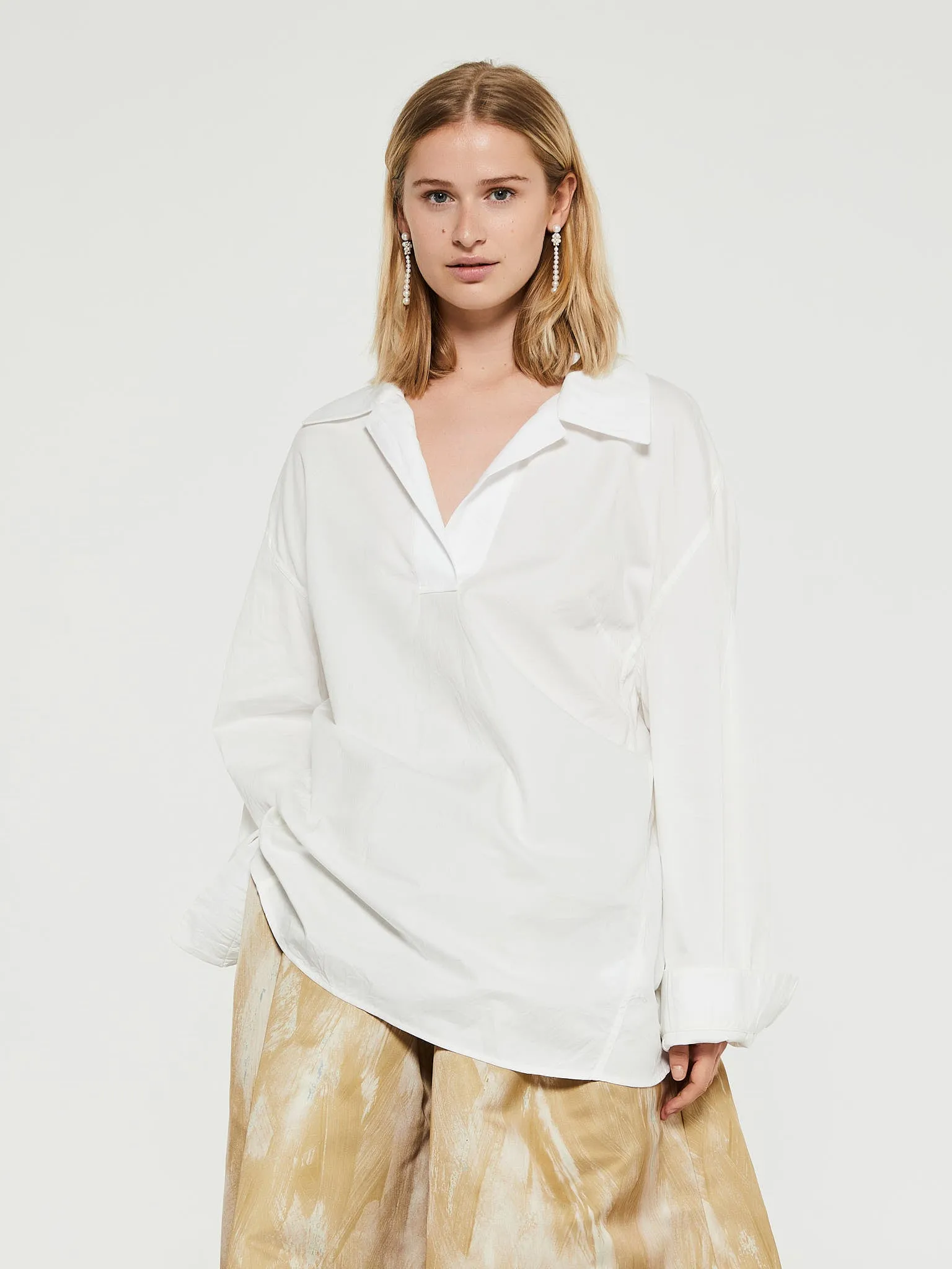 Camis Shirt in Off White