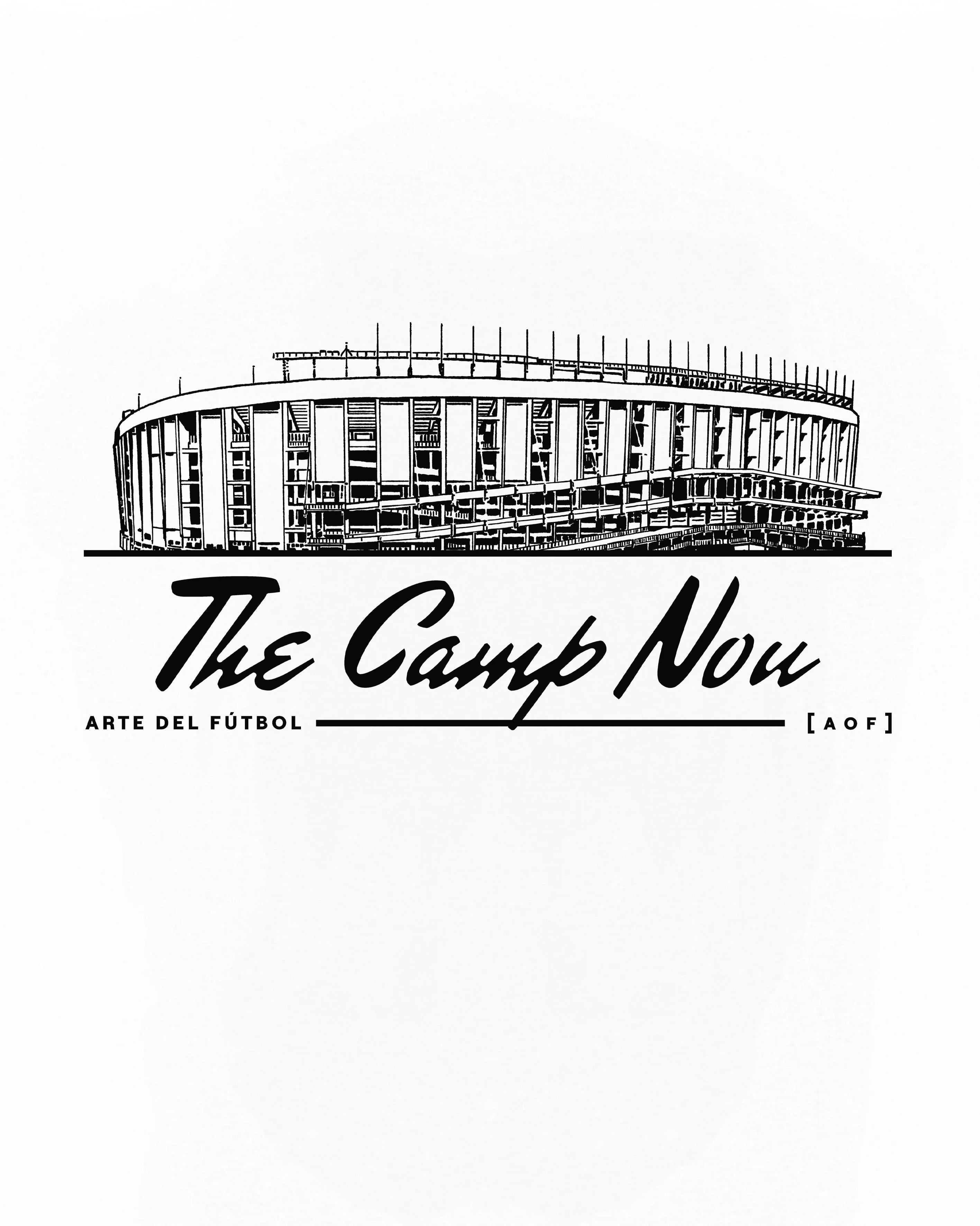 Camp Nou Crop Fit Tee