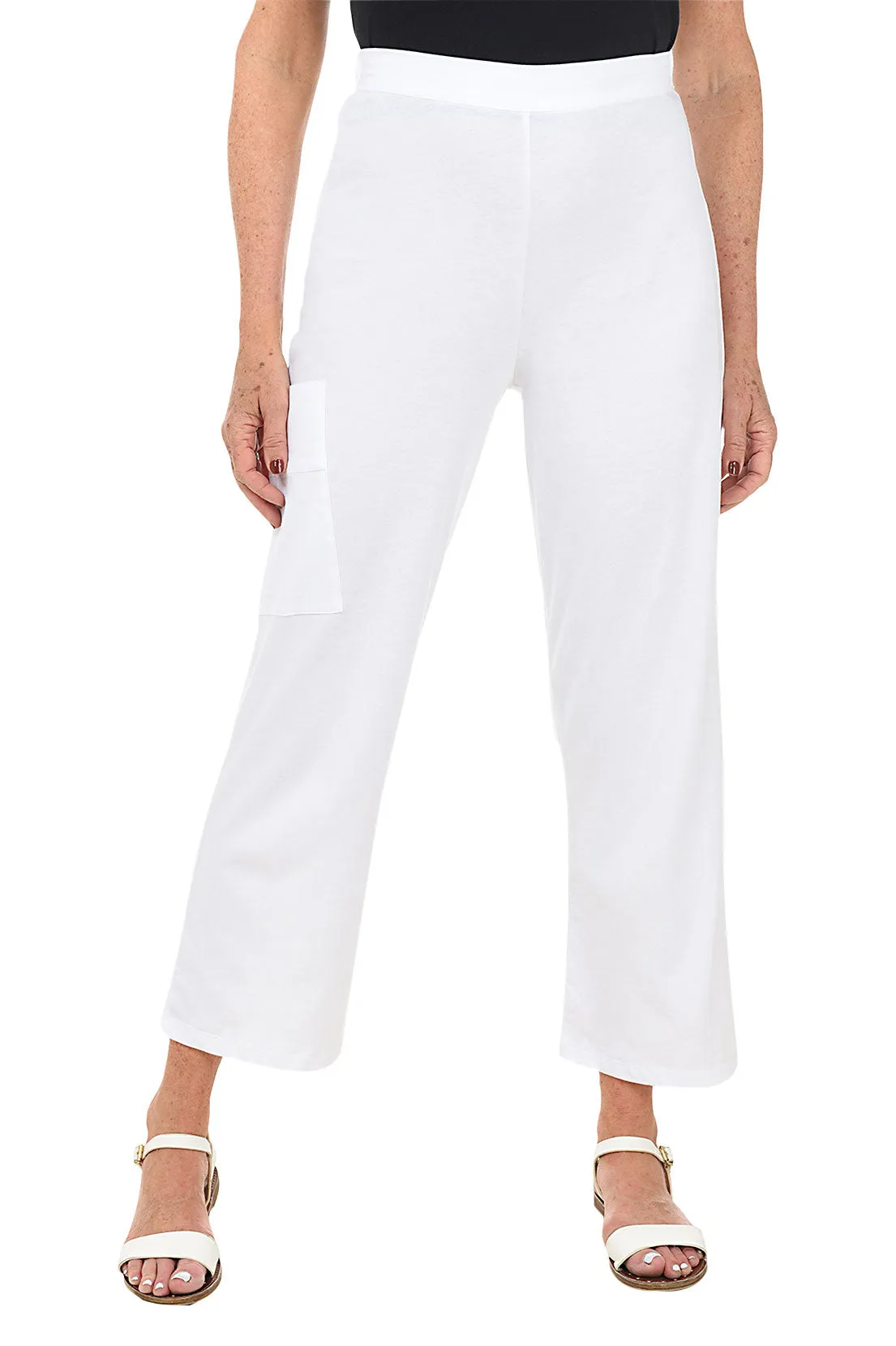 Cargo Side Pocket Crop Pant