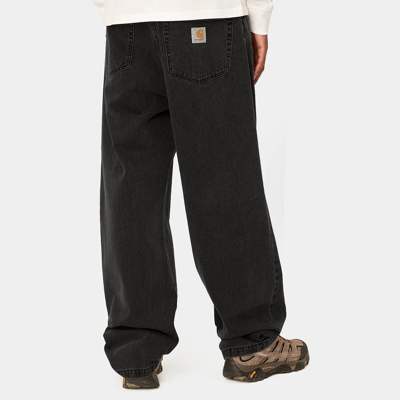 Carhartt WIP Landon Pant Herren Black Heavy Stone Wash