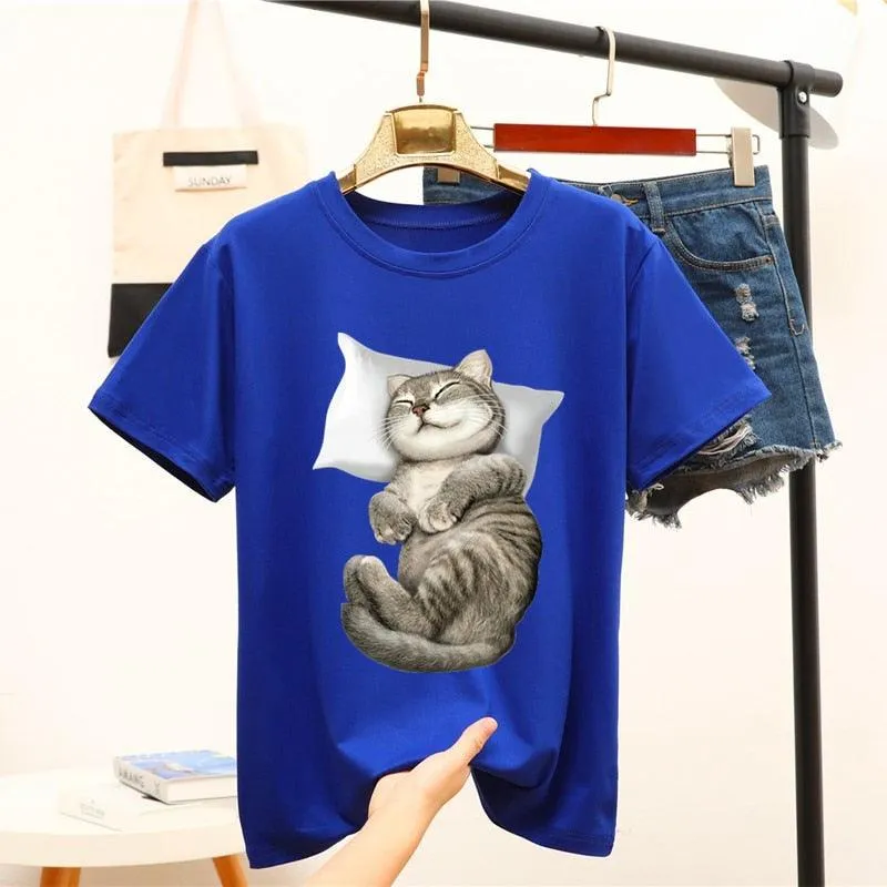 CAT NAP TEE