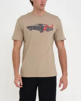 CHARGER TEE - KHAKI